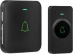AVANTEK Wireless Door Bell, Mini CB-11 Waterproof Doorbell Chime Operating at 1000 Feet with 52 Melodies, 5 Volume Levels & LED Flash - Image 2