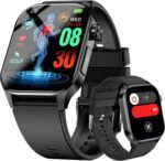 Advanced Health Smartwatch for Women Men with Real-Time Monitoring of Heart Rate, Blood Oxygen, Body Temperature, Blood Pressure, Sleep Auality and Stress Levels.Always-On Display, for Android & iOS - Image 2