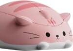 Akko Cat Theme Wireless Gaming Mouse Pink, Tri-Mode Mouse BT3.0/BT5.0/2.4G, Cute Optical Cordless Cartoon Mice for Computer/Laptop/Desktop/PC, Compatible with Mac/Win (Pink Angie) - Image 2