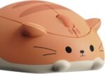 Akko Cat Theme Wireless Gaming Mouse, Tri-Mode Mouse BT3.0/BT5.0/2.4G, Cute Optical Cordless Cartoon Mice for Computer/Laptop/Desktop/PC, Compatible with Mac/Win Orange Kate - Image 2