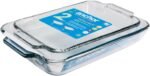 Anchor Hocking Glass Baking Dishes for Oven, 2 Piece Set (2 Qt & 3 Qt Glass Casserole Dishes) - Image 2