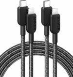 Anker 310 USB C to Lightning Cable(6FT,2Pack, Black), MFi Certified for iPhone 14 Series, and More(Charger Not Included) - Image 2