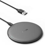 Anker 313 Wireless Charger (Pad), Qi-Certified, 10W Max Fast Charging for Samsung, Compatible with iPhone 16 Plus/15 Plus/14 Plus/12, AirPods (No AC Adapter, Not MagSafe Magnetic Charging Compatible) - Image 2