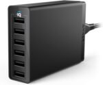 Anker Desktop Charger, 60W 6 Port USB Multiple Charging Hub, PowerPort 6 Multiple USB Charger, Campatible with iPhone, iPad, MacBook, Galaxy, LG, HTC, and More - Image 2