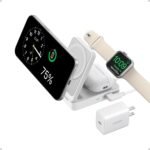 Anker MagGo 3 in 1 iPhone 17 Charging Station, MagSafe-Compatible Wireless Charger Stand, Qi2 Certified 15W Foldable Charger for iPhone 17/16/15/14/13/12, AirPods, Apple Watch Ultra(Adapter Included) - Image 2