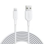 Anker Powerline II Lightning Cable,Apple MFi Certified,USB Charging/Sync Lightning Cord Compatible with iPhone 11 Series/SE/Xs/XR,and More(10FT,White) - Image 2
