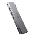 Anker USB C Hub for MacBook, 7-in-2 with 4K@60Hz HDMI, Compatible with Thunderbolt 4, 1 Type C and 2 USB A Data Ports for MacBookPro 13 Inch, MacBookAir M1 / M2, and More - Image 2