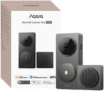 Aqara Smart Doorbell Camera G410 with Chime, 2K, HomeKit Secure Video, 2-Way Audio, Built-in Matter Hub, Wireless/Wired, Supports Apple Home, Alexa, Google, Home Assistant, 2.4G/5GHz Wi-Fi, Gray - Image 2