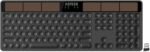 Arteck Wireless Solar Keyboard Full Size Solar Recharging Keyboard for Computer/Desktop/PC/Laptop/Surface/Smart TV and Windows 10/8 / 7 / Vista/XP Built in Rechargeable Battery - Image 2