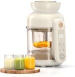 Auto Baby Food Maker, Glass Baby Food Mill, Baby Blender & Steamer and Puree Maker with Auto Cooking, Easy Cleaning, Touch Screen, Dishwasher Safe(12oz) - Image 2
