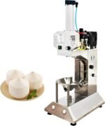 Automatic Coconut Shelling Trimming Machine for 4.72-9.06inch Coconut Opener 5-6s/pcs Peeler Coconut Cutter Tool Full Automatic Coconut Peeling Machine 110V 750W - Image 2