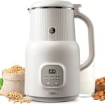 Automatic Nut Milk Maker, 20oz Homemade Almond, Oat, Coconut, Soy, Plant Based Milks and Non-Dairy Beverages with Delay Start/Keep Warm/Self-Cleaning/Boil Water, White - Image 2