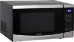 Avanti Microwave Oven 900-Watts Compact with 10 Power Levels and 6 Pre Cooking Settings, Speed Defrost, Electronic Control Panel and Glass Turntable, 0.9-Cu.Ft., Stainless Steel - Image 2