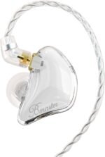 BASN Bmaster Triple Drivers in Ear Monitor Headphone with Two Detachable Cables Fit in Ear Suitable for Audio Engineer, Musician (White) - Image 2