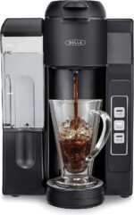 BELLA Single Serve Coffee Maker, Dual Brew, K-cup Compatible - Ground Coffee Brewer with Removable Water Tank & Adjustable Drip Tray, Perfect for Travel Mug - Image 2