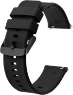 BISONSTRAP Watch Strap 18mm 19mm 20mm 21mm 22mm, Quick Release Silicone Watch Bands for Men Women - Image 2