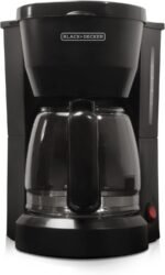 BLACK+DECKER 5-Cup Coffeemaker, DCM600B Black - Image 2