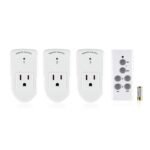 BN-LINK Wireless Remote Control Outlet Electrical Switch for Lights, Fans, Christmas Lights, Small Appliance, 100ft Long Range White (Learning Code, 3Rx-2Tx) 1200W/10A, ETL & FCC Certified - Image 2