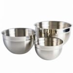 Babish 3-Piece Stainless Steel Mixing Bowl Set – Nesting Metal Bowls for Baking, Cooking, and Meal Prep – Durable & Dishwasher Safe - Image 2