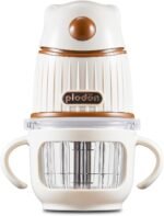 Baby blender food maker, PLODON 15-in-1 baby food processor set, suitable for fruits, vegetables, and meat, compatible with stage-based recipes, separator, silicone spoon, scraper, (WHITE） - Image 2