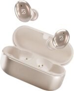 Back Bay Audio Tempo 30 Wireless Earbuds for Small Ears - Award-Winning Sound, Sweatproof Bluetooth Earbuds, Comfortable Ear Buds for Women, Gold Earphones Small Ear Canals, Long Battery Headphones - Image 2