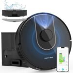 Bagotte Robot Vacuum and Mop, Robot Vacuum Self Emptying, 5000Pa Powerful Suction, 90-Day Hands-Free, Advanced Smart Mapping, LiDAR Navigation Robotic Vacuum for Pet Hair, Dust, Carpet, WiFi/App/Alexa - Image 2