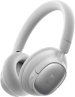Baseus Bowie MH1 Adaptive Active Noise Cancelling Headphones, Real-Time Adaptive Hybrid ANC, SuperBass 2.0, LDAC Hi-Res Sound, 80H Playtime, Comfortable Fit, Clear Calls, Bluetooth 6.0 -Frosted Gray - Image 2