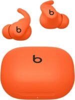 Beats Powerbeats Fit - Wireless Noise Cancelling Workout Earbuds with Secure-Fit Wingtips, Up to 30-Hour Battery Life, Sweat & Water Resistant, Apple & Android Compatible - Spark Orange - Image 2