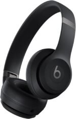Beats Solo 4 - Wireless Bluetooth On-Ear Headphones, Apple & Android Compatible, Up to 50 Hours of Battery Life - Matte Black (Renewed Premium) - Image 2