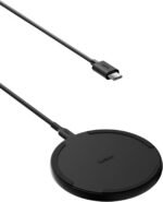 Belkin Wireless Charging Pad 15W - Qi Charger, Charging Station for Apple iPhone 17, iPhone 16/15/14 Series, AirPods, Samsung Galaxy S25, Galaxy S24, Pixel - 5ft Cable Included - Black - Image 2