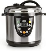 Berghoff Electric Pressure Cooker, 6.3 Qt, Black/Silver - Image 2