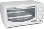 Better Chef Basic Toaster Oven | 4-Slice | 60-Minute Timer | Slide Out Rack | Bake Tray | Broil (White) - Image 2