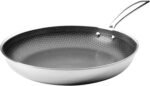 Black Cube Quick Release 12.5-Inch Nonstick Fry Pan - Stainless Steel Induction Frying Pan - Hybrid Cookware - Induction Cookware - Image 2