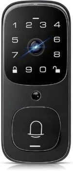 Blackview Video Smart Lock SE80, 3-in-1 3.5K Door Camera+Doorbell+Fingerprint Keyless Entry Door Lock, Smart Wi-Fi Deadbolt for Front Door, App Remote Control, No Monthly Fee, 32GB Local Storage - Image 2