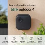 Blink Outdoor 4 – Wireless smart security camera, two-year battery, 1080p HD day and infrared night live view, two-way talk – 5 camera system - Image 2