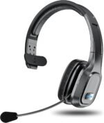 Bluetooth Headset, 60Hrs Working Time with Noise Canceling, Trucker Wireless Headset with Mic & Mute, Voice Control, Bluetooth Headphones Multipoint for Truck Driver, Office, CallCenter, Phone/PC - Image 2