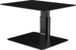 BoYata Monitor Stand, Adjustable Monitor Riser Metal Computer Stand Compatible with TV, PC, Laptop, Computer, iMac, and All Screen Display-Black - Image 2
