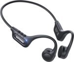 Bone Conduction Headphones, Open Ear Headphones Bluetooth 5.4 with Mic, 8H Playtime,Bone Conduction Earbuds IP56 Waterproof for Cycling, Hiking,Workout - Image 2