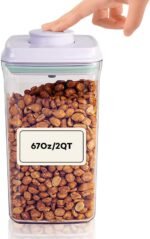 Bop Top | Airtight Meal Prep Containers with Lids | Food Storage Container Sets | Snack and Overnight Oats Fridge Organizer | Pantry and Kitchen Organization - Image 2