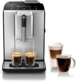Bosch 300 Series Fully Automatic Espresso and Coffee Machine – One Touch Milk Drinks, Built-In Ceramic Grinder, In-Cup Frother, Easy Clean and Descale, Silver TIU20307 - Image 2