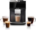 Bosch 500 Series Fully Automatic Espresso and Coffee Machine – Touch Control Panel, Milk Hose, Ceramic Grinder, Uses Beans & Ground Coffee, 9 One-Touch Drinks, in Black TPU40109 - Image 2