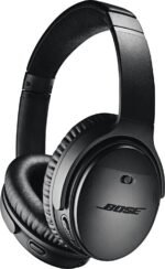 Bose QuietComfort 35 (Series II) Wireless Headphones, Noise Cancelling - Black (Renewed) - Image 2