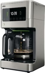 Braun BrewSense 12-Cup Drip Coffee Maker, Stainless Steel - PureFlavor & Fast Brew System - Three Brew Modes - 24-Hour Programmable Timer - Dishwasher Safe - Image 2