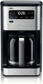 Braun PureFlavor 14‑Cup Programmable Coffee Maker – Fast Brew Speed, Touch Display, Bold & Brew‑Over‑Ice Modes, FlavorCarafe & Adjustable Warm Plate - Image 2
