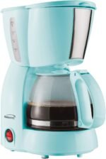 Brentwood TS-213BL 4 Cup Coffee Maker, Blue - Image 2