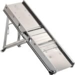 Bron Coucke Stainless Steel Bron Mandolin Slicer Without Pusher 215030 Gray, Without Hand Guard - Image 2