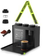 CANDY Portable Espresso Machine with Strap, 3 in 1 Coffee Maker, One-Touch Operation, Rechargeable Cold Brew Up to 60 Cups, for Ground, Ideal for Camping, RV & Outdoor, Home, Heating in Plug-in Mode - Image 2