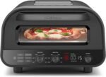 CHEFMAN Indoor Pizza Oven - Makes 12 Inch Pizzas in Minutes, Heats up to 800°F - Countertop Electric Maker with 5 Touchscreen Presets, Pizza Stone and Peel Included - Stainless Black - Image 2