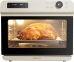 CIARRA 12-in-1 Countertop Steam Oven with Air Fryer, 25.4QT Steam Air Fryer Combo Nosh Oven Pro - Convection Toaster, Bake, Self-Clean, Dehydrate, Ferment, White - Image 2