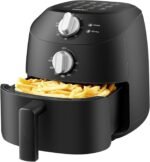 COMFEE' Compact 2.1 Quart Air Fryer with 12 Menu Options, Adjustable Timer & Temperature Control 180-400 degrees F, Dishwasher-Safe Nonstick Fry Basket - Image 2